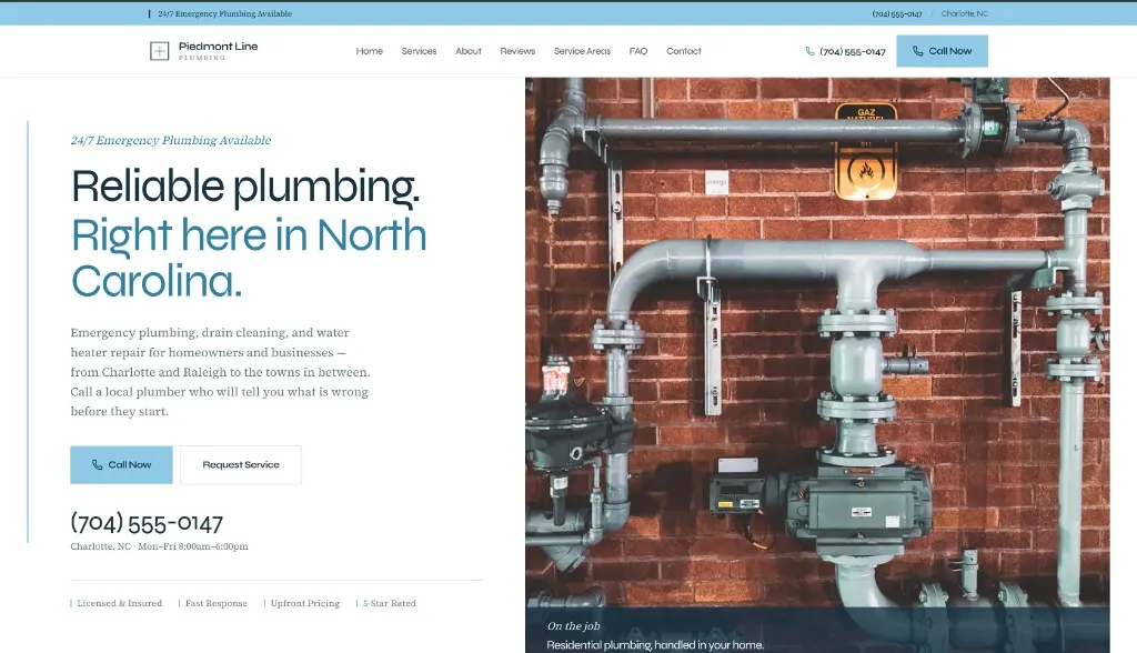 Piedmont Line Plumbing preview